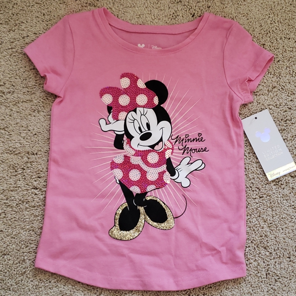 Disney Jumping Beans Minnie Mouse Shirt NWT - Picture 1 of 2